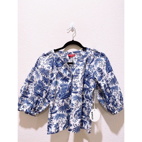 Staud Dill toile Blouse - Picture 10 of 15